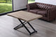 Mesa de centro elevable Zoe roble Honey, vista 4