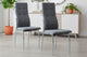 Silla de comedor Diana tejido gris