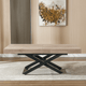 Mesa de comedor extensible Troya negro, vista 8