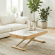 Mesa de centro elevable Turín oak