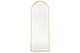 Espejo de pie LED Make-Up dorado, vista 3