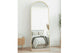 Espejo Golden con arco superior dorado, vista 6