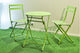 Set de café para terraza pistacho