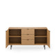 Aparador Tulsa Roble metal — detalle 5