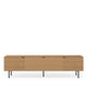 Mueble TV Tulsa Roble metal 4 — detalle 1