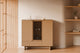 Aparador alto Tulsa Alto roble madera — vista principal