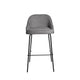 Tabouret haut Louis, en tissu pour la salle à manger, vue en studio 7