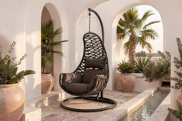 Sillón colgante de exterior Constanza — vista principal