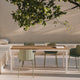 Mesa de exterior fija Cinthia en ambiente