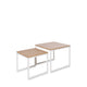 Set mesas auxiliares Piero — detalle 2
