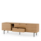 Mueble TV Tulsa Roble metal 2 — detalle 4