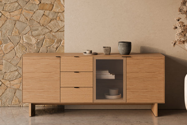 Aparador Tulsa Roble madera 2 — vista principal