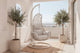 Sillón colgante de exterior Constanza — vista principal
