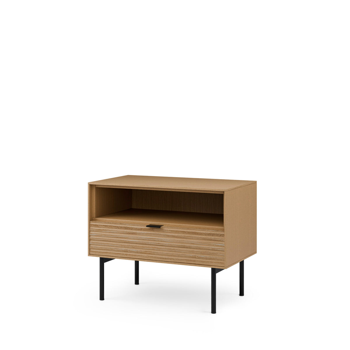 Mesita baja Tulsa Roble metal 2