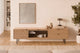 Mueble TV Tulsa Roble metal 3 — vista principal