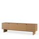 Mueble TV Tulsa Roble madera 4 — detalle 1