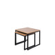 Set mesas auxiliares Piero — detalle 3