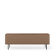 Mueble TV Tulsa Nogal metal — detalle 2