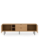 Mueble TV Tulsa Roble metal 2 — detalle 3