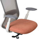 Chaise de bureau Emory, en tissu, détail de la finition