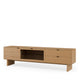Mueble TV Tulsa Roble madera 3 en ambiente