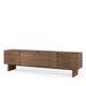 Mueble TV Tulsa Nogal madera 4 en ambiente