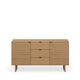 Aparador Tulsa Roble madera — detalle 2