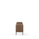 Mueble TV Tulsa Nogal metal 3 en ambiente