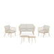 Conjunto de jardín Mikonos — detalle 1