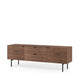 Mueble TV Tulsa Nogal metal — vista principal