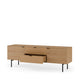 Mueble TV Tulsa Roble metal — detalle 4