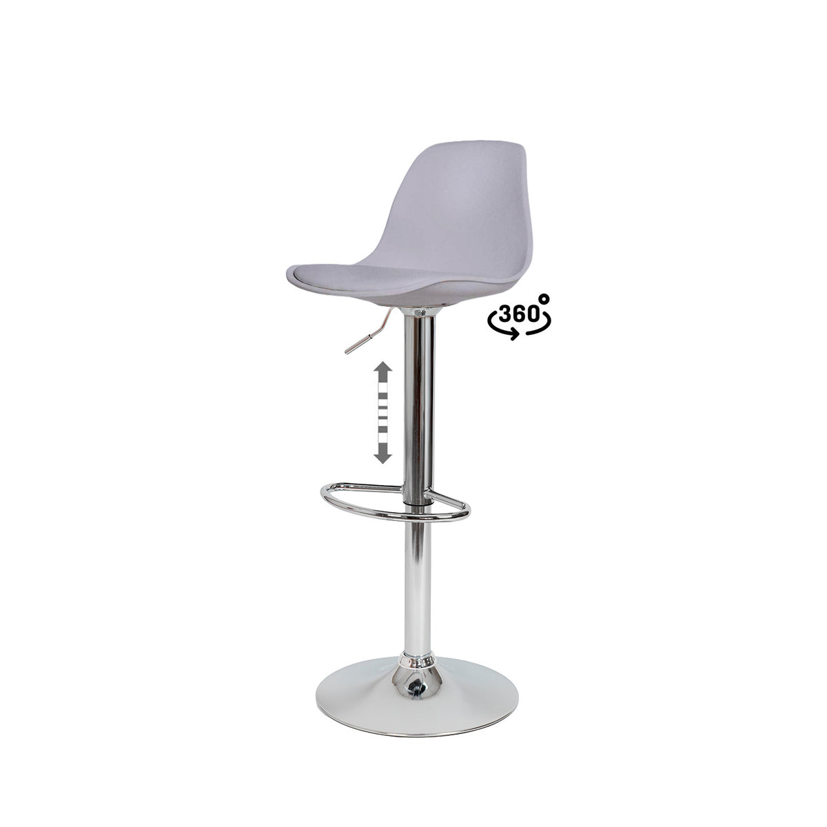 Taburete regulable Nelly