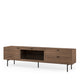 Mueble TV Tulsa Nogal metal 3 — vista principal
