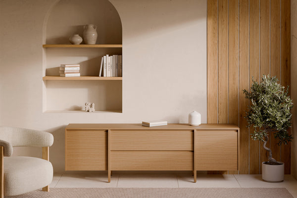 Mueble TV Pacific 200 puertas cajones — vista principal