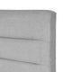 Tête de lit Xaloc, en tissu pour la chambre, détail de la finition
