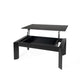 Mesa centro elevable Oliver en ambiente