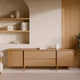 Mueble TV Pacific 200 puertas cajones en ambiente