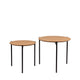 Set mesas auxiliares Norton en ambiente