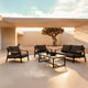 Conjunto de jardín Muscat en ambiente
