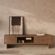 Mueble TV Tulsa Nogal madera 3 en ambiente