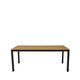 Mesa de exterior fija Cinthia — detalle 1