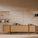 Mueble TV Pacific 240 puertas en ambiente