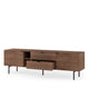 Mueble TV Tulsa Nogal metal 2 — detalle 6