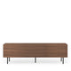 Mueble TV Tulsa Nogal metal 2 — detalle 4