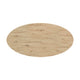 Mesa fija Sandy Ovalada roble / negro — detalle 3