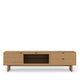 Mueble TV Tulsa Roble madera 3 — detalle 2