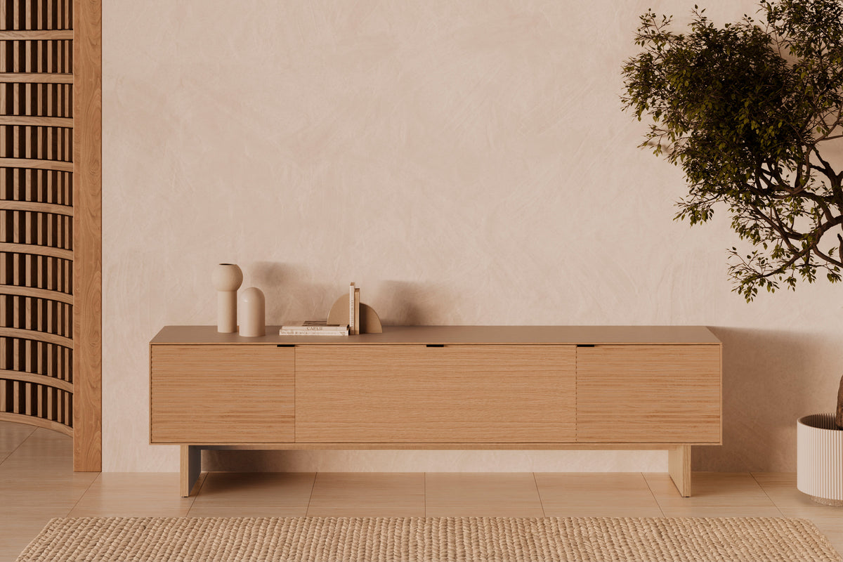 Mueble TV Tulsa Roble madera 4