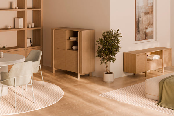 Mueble TV Pacific 160 puertas cajones — vista principal