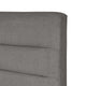 Tête de lit Xaloc, en tissu pour la chambre, détail de la finition 3