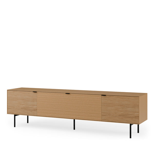 Mueble TV Tulsa Roble metal 4 — vista principal